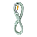 Woolly Wolf Rope Dog Leash Glacier Green