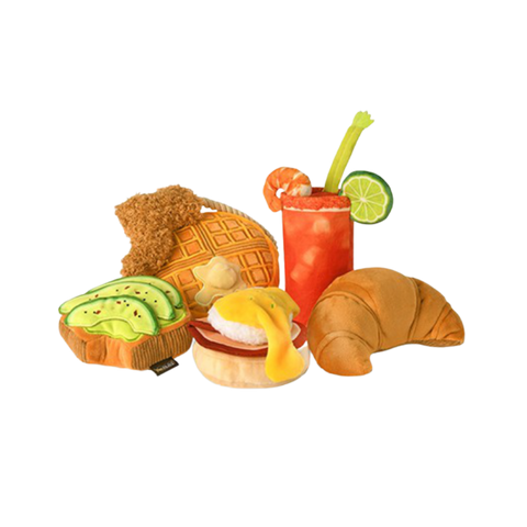 Dog Plush Toy - Barking Brunch Collection