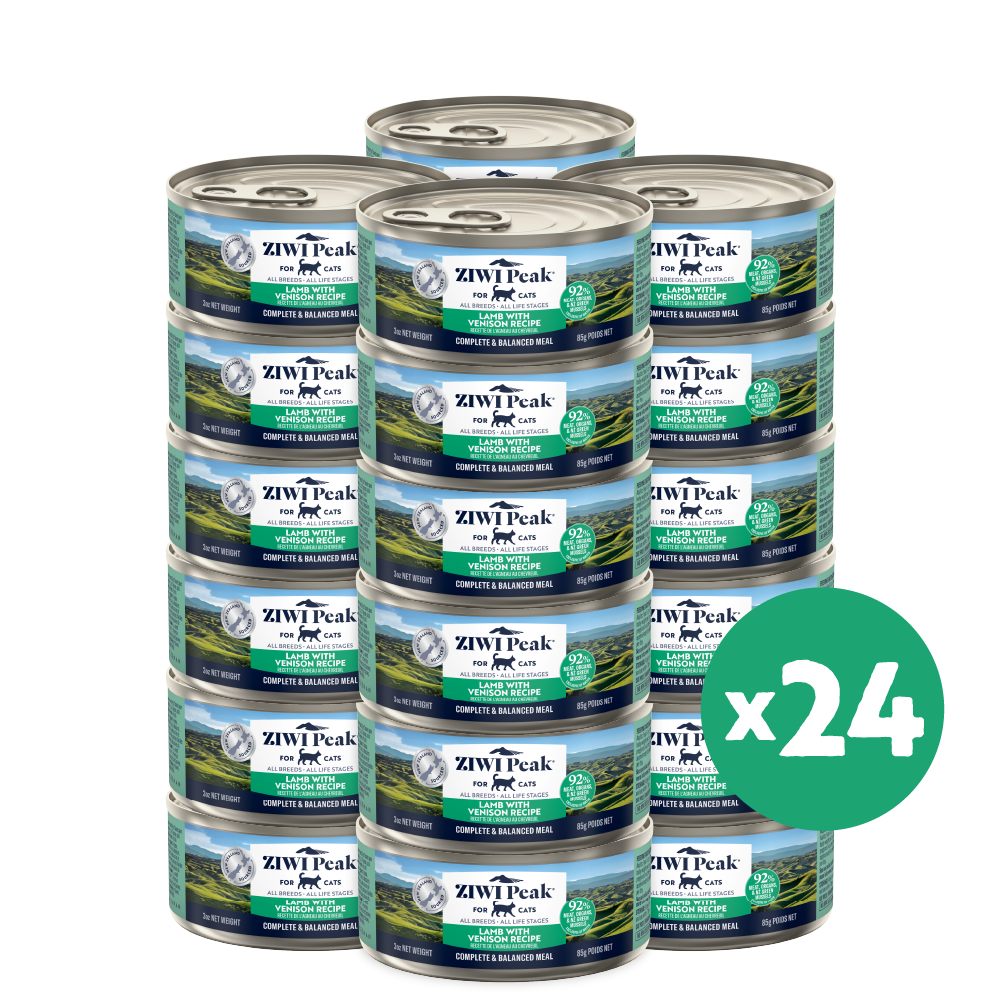 ZIWI Peak Canned Wet Lamb with Venison Recipe for Cats (85g)