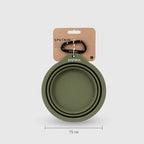 Explore - Collapsible Bowl Singapore - portable foldable pet travel bowl by Petizen - in use