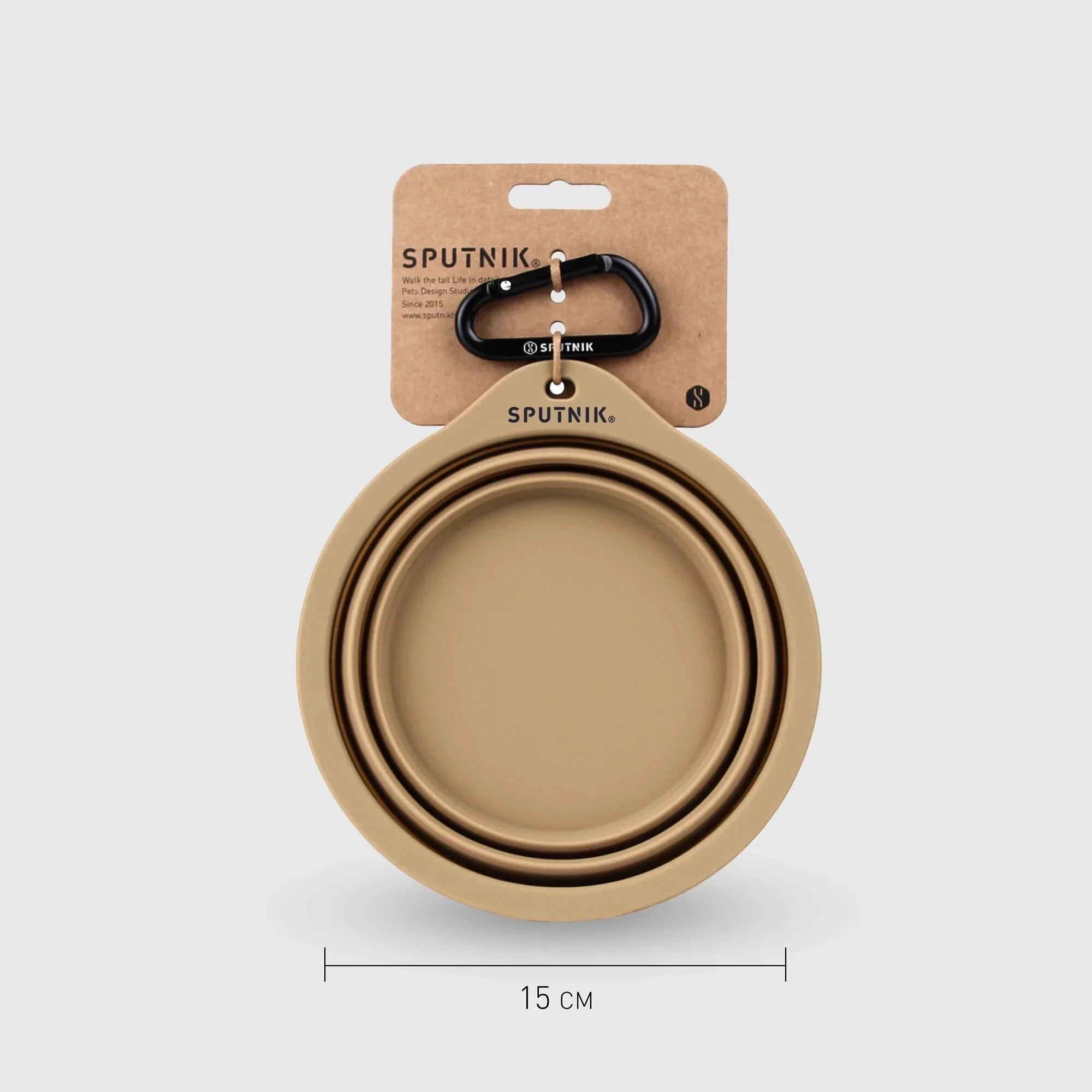 Explore - Collapsible Bowl Singapore - portable foldable pet travel bowl by Petizen - detail view