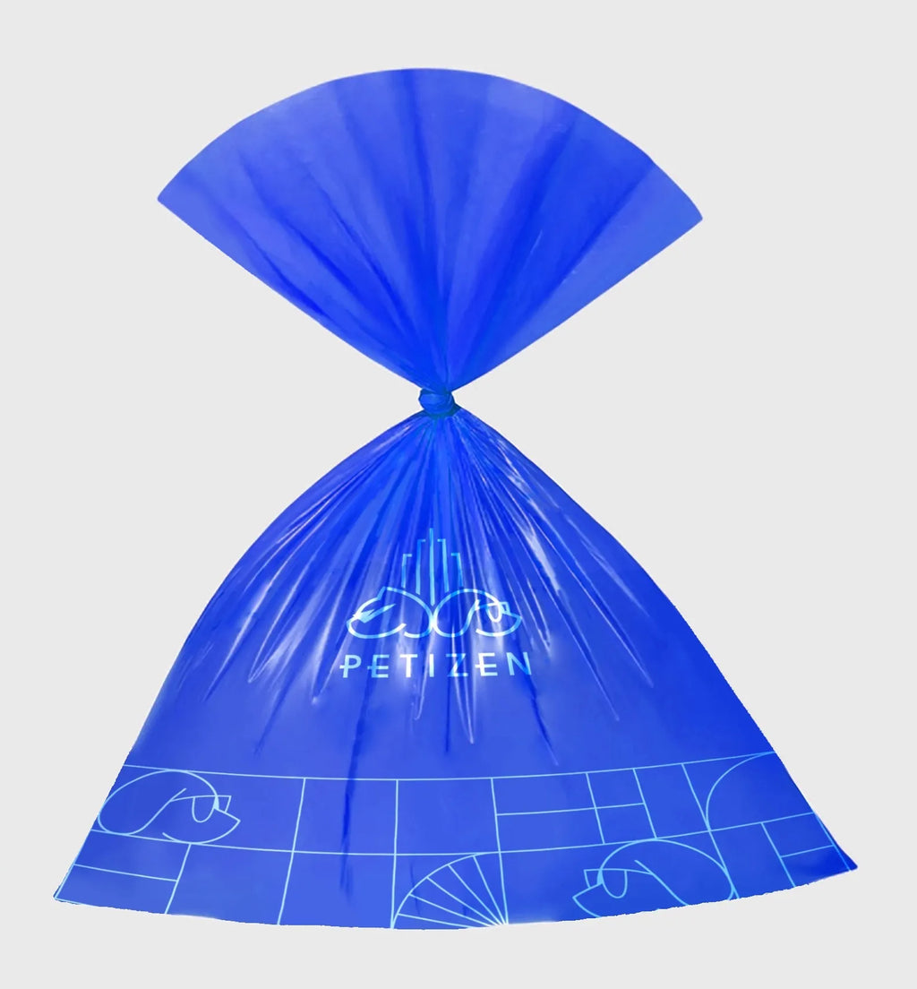 Petizen eco-friendly pet waste bag Singapore - biodegradable dog poop bags - side view