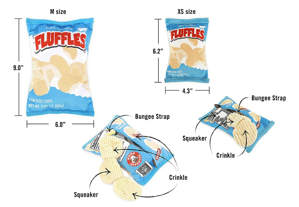 Dog Plush Toy - Snack Attack Collection