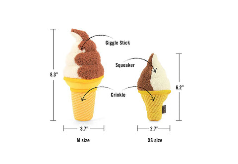 Dog Plush Toy - Snack Attack Collection