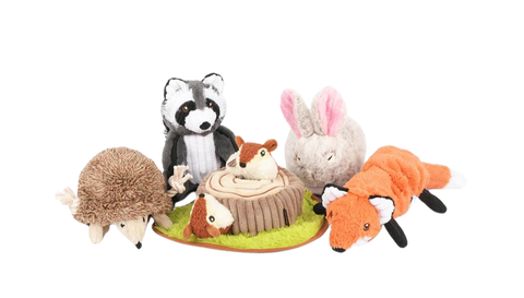 Dog Plush Toy - Forest Friends Collection