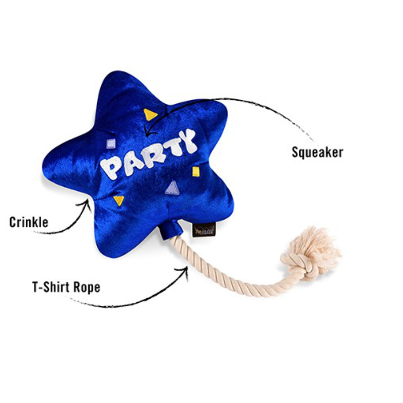 P.L.A.Y. Party Time celebration dog plush toy collection Singapore - colour options
