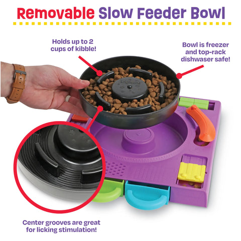 DJ Doggo - Puzzle Feeder