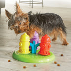 Spinning Hydrants dog treat puzzle enrichment toy Singapore by Brightkins - lifestyle