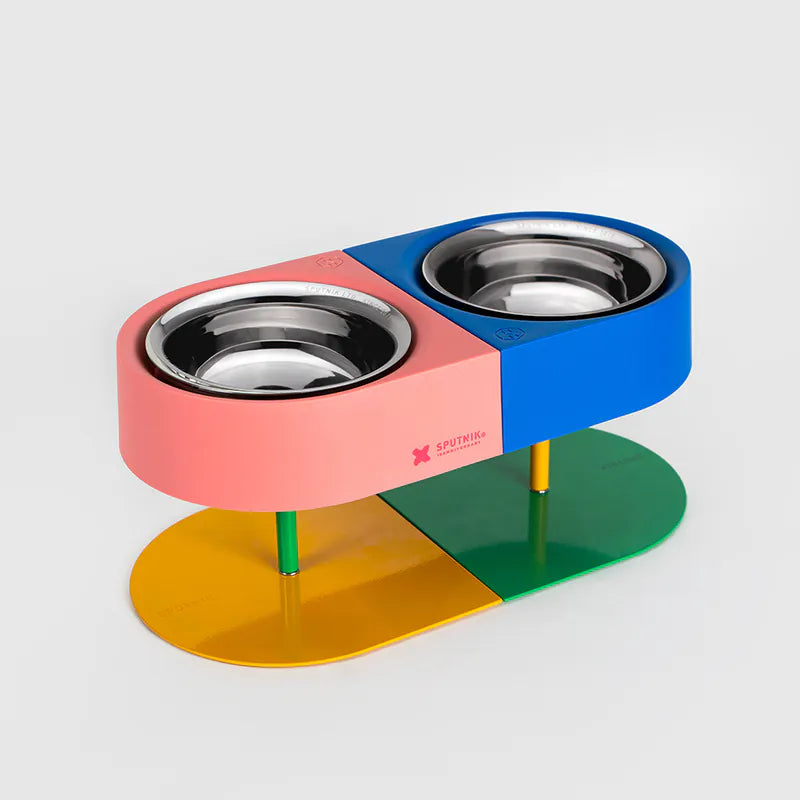 10TH YEAR -NON-ANTS Bowl (High) Singapore - elevated ant-proof pet feeding bowl by Petizen - colour options