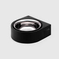 NON-ANTS Bowl (Low)_Black Singapore - low-profile ant-proof pet feeding bowl by Petizen