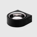NON-ANTS Bowl (Low) - White Singapore - low-profile ant-proof pet feeding bowl by Petizen - detail view