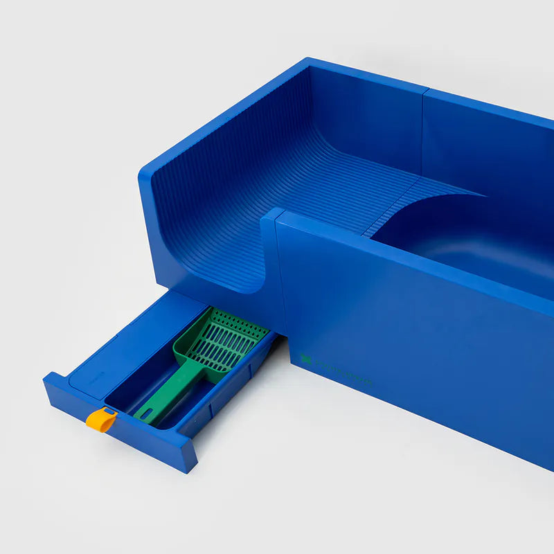 10TH YEAR - Cat Litter Box Singapore - stylish enclosed cat litter box by Petizen - detail view