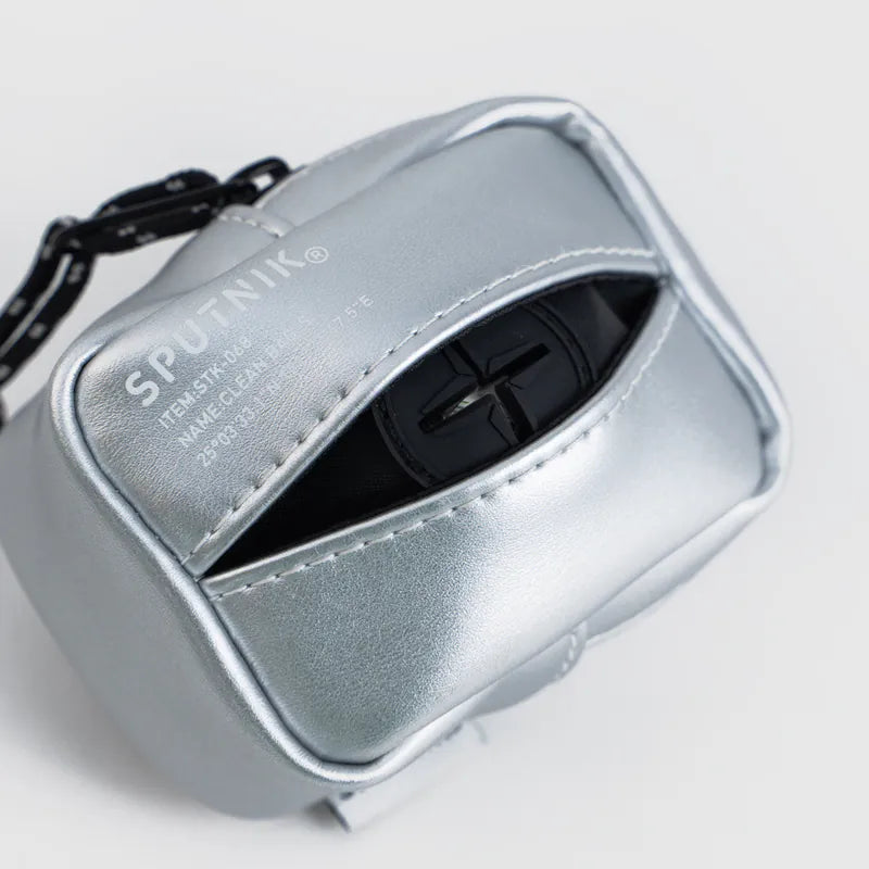Ultra Explore dog poop bag holder Singapore - waste bag dispenser by Petizen - in use