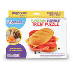 Pupstrami Surprise dog treat puzzle enrichment toy Singapore by Brightkins - in use