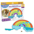 Calming Rainbow dog treat puzzle lick mat Singapore - anxiety relief by Brightkins