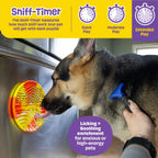 Brightkins Tie Dye circle lick mat slow feeder for dogs Singapore - packaging