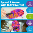 Pup Cone ice cream lick mat slow feeder for dogs Singapore by Brightkins - lifestyle