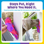 Pup Cone ice cream lick mat slow feeder for dogs Singapore by Brightkins - in use