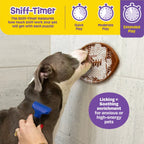 Football lick mat slow feeder enrichment mat for dogs Singapore by Brightkins - packaging