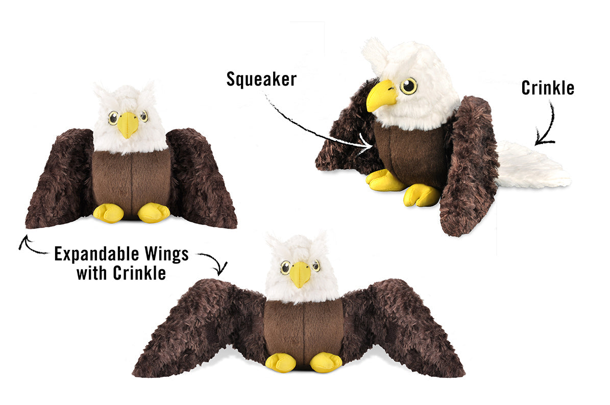 P.L.A.Y. Fetching Flock bird dog plush toy collection Singapore - detail view