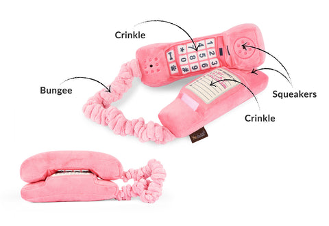 Dog Plush Toy - 80s Classic