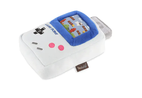 P.L.A.Y. 90s Classic Game Boy dog plush toy Singapore - detail view