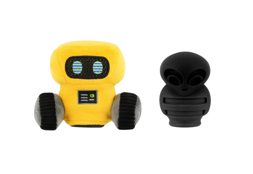 P.L.A.Y. Alien Buddies dog plush toy collection Singapore - space squeaky toys - product overview