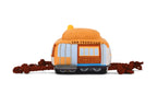 P.L.A.Y. Canine Commute dog plush toy collection Singapore - size comparison