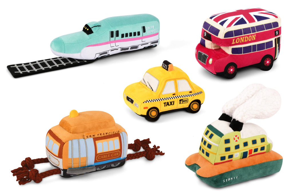 P.L.A.Y. Canine Commute dog plush toy collection Singapore