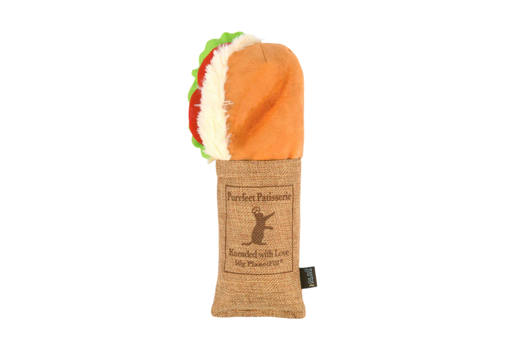Feline Frenzy tuna baguette cat kicker toy Singapore - catnip kick toy