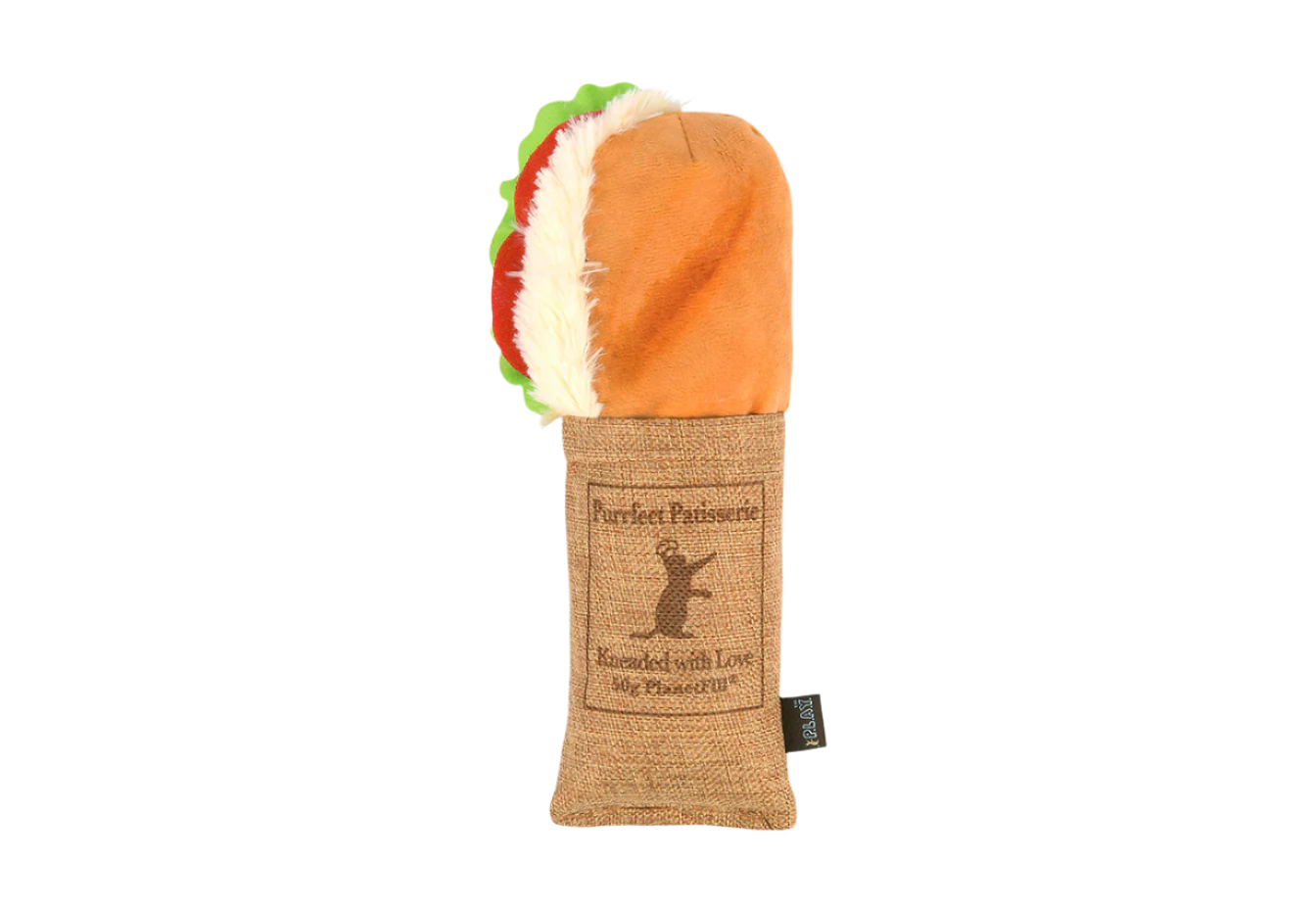 Feline Frenzy tuna baguette cat kicker toy Singapore - catnip kick toy