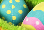 P.L.A.Y. Hippity Hoppity Easter dog plush toy collection Singapore - size comparison