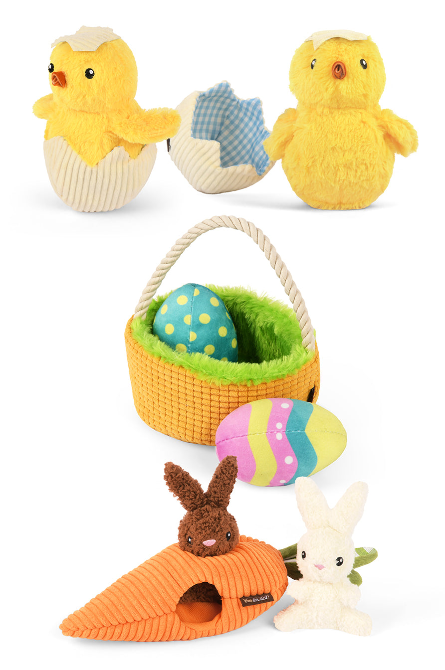 P.L.A.Y. Hippity Hoppity Easter dog plush toy collection Singapore - detail view