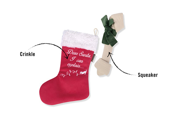 Dog Plush Toy -  Merry Woofmas Collection