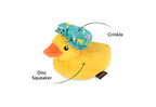 P.L.A.Y. Splish Splash Bubbles the Duck dog plush bath toy Singapore - detail view