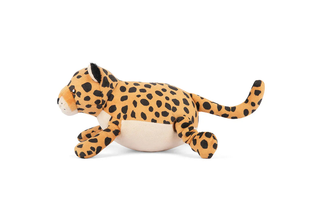 P.L.A.Y. Big Five Leopard dog plush squeaky toy Singapore - lifestyle