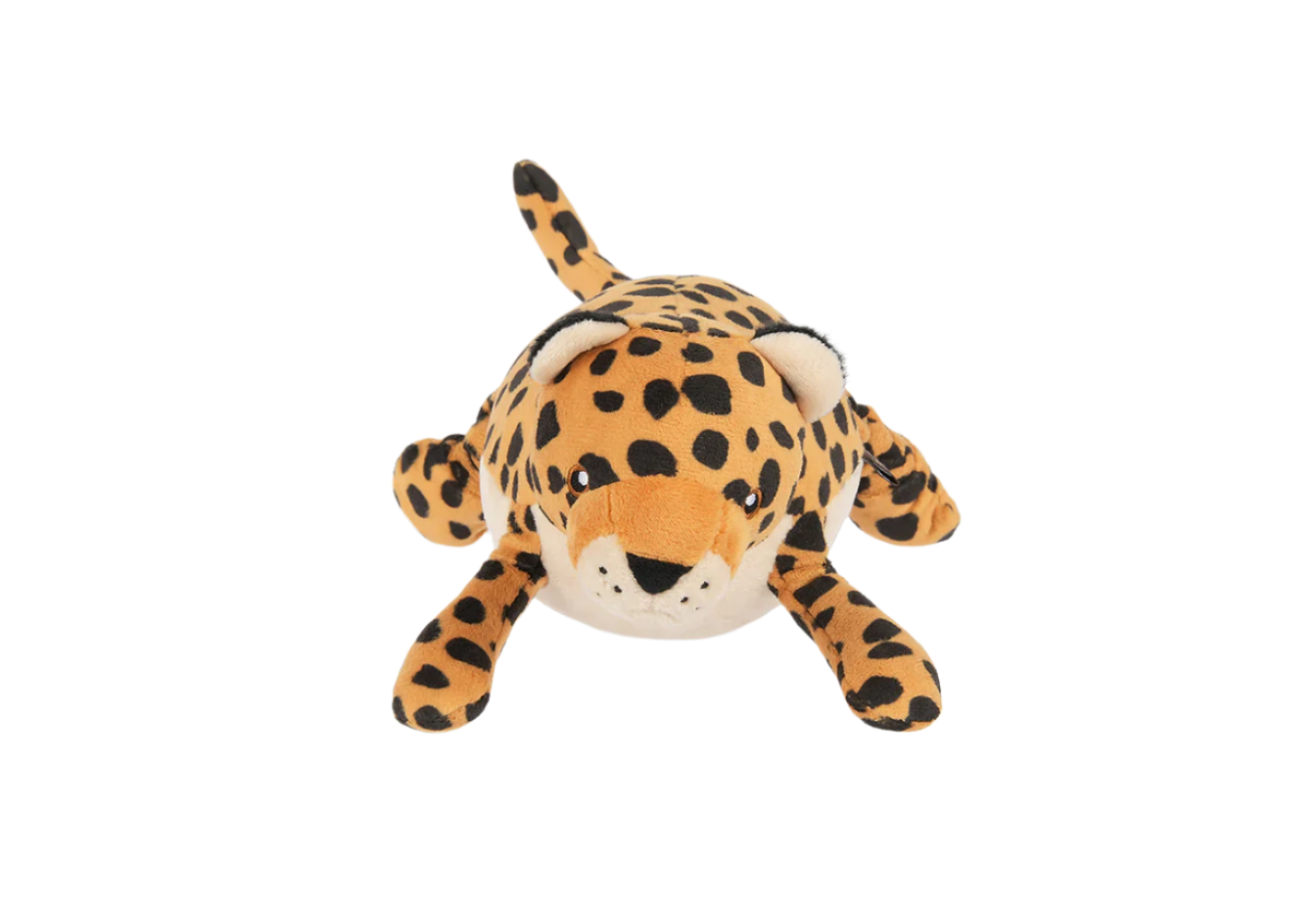 P.L.A.Y. Big Five Leopard dog plush squeaky toy Singapore