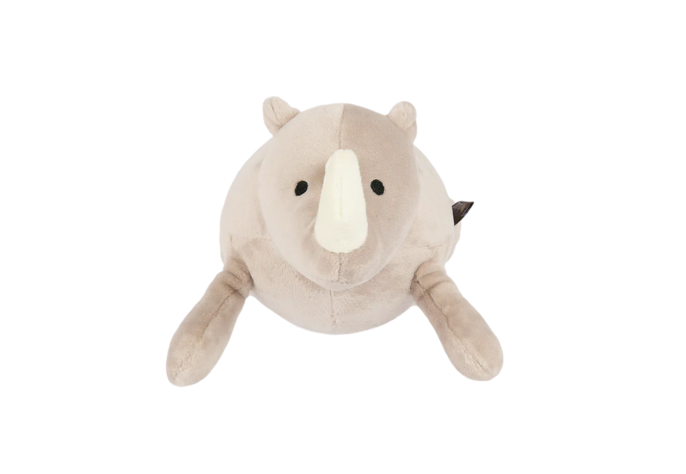 P.L.A.Y. Big Five Rhino dog plush squeaky toy Singapore