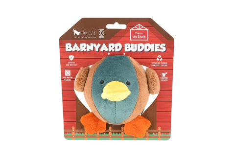 Dog Plush Toy - Barnyard Buddies - Dana the Duck