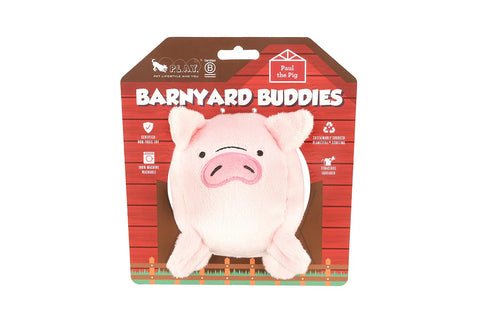 Dog Plush Toy - Barnyard Buddies - Paul the Pig