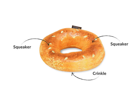 Dog Plush Toy - Earth Rated x P.L.A.Y. Montreal Munchies Collab