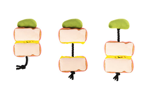 Dog Plush Toy - Earth Rated x P.L.A.Y. Montreal Munchies Collab