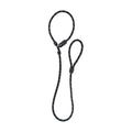 Woolly Wolf Retriever Leash Black