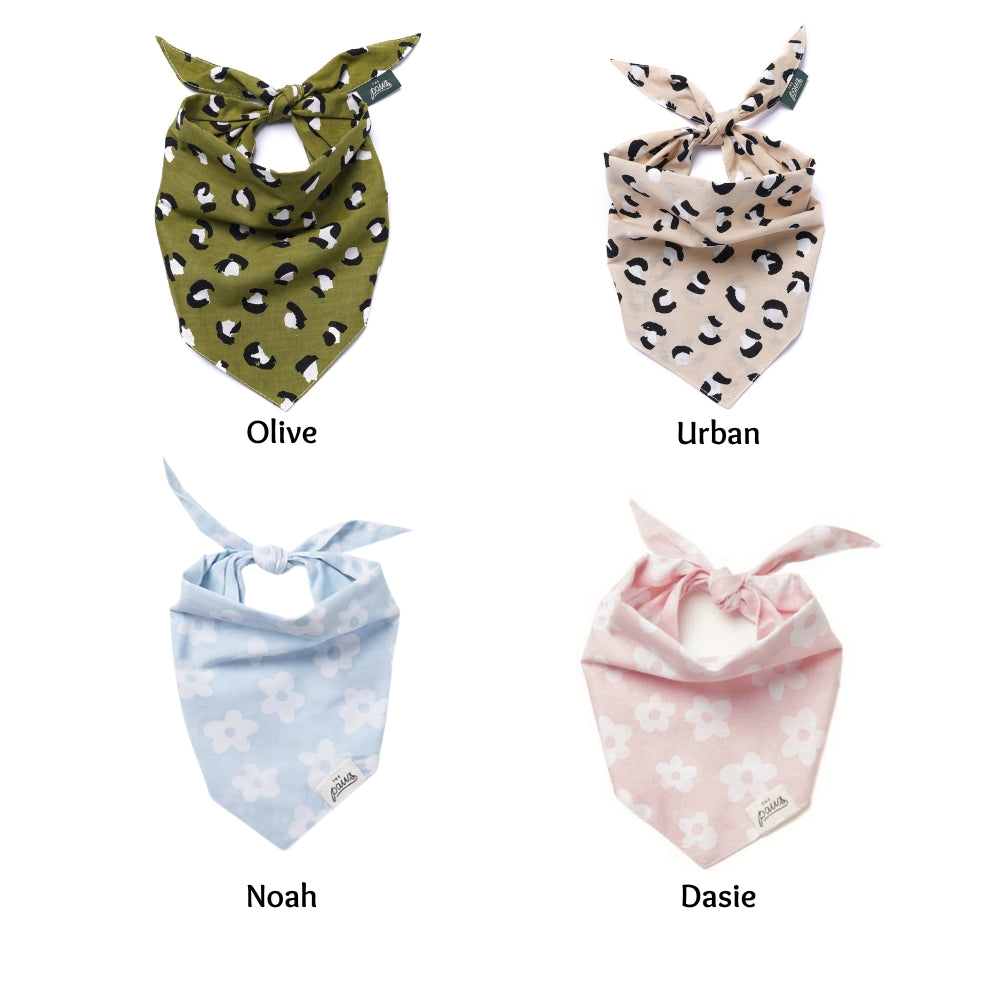The Paws Dog Bandana