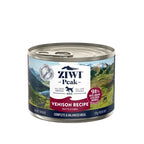 Ziwi Peak Venison Recipe canned dog food on a white background