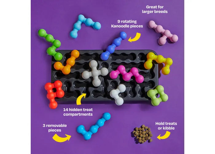 Brightkins Kanoodle Dog Edition Large - Treat Puzzle