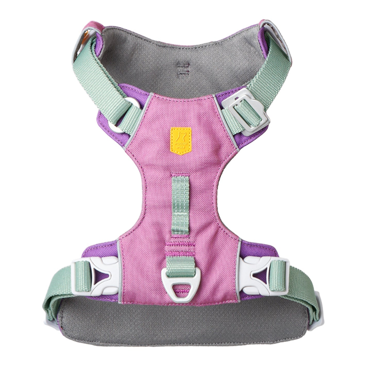 Woolly Wolf Alpha 360 Dog Harness Mauve Mix