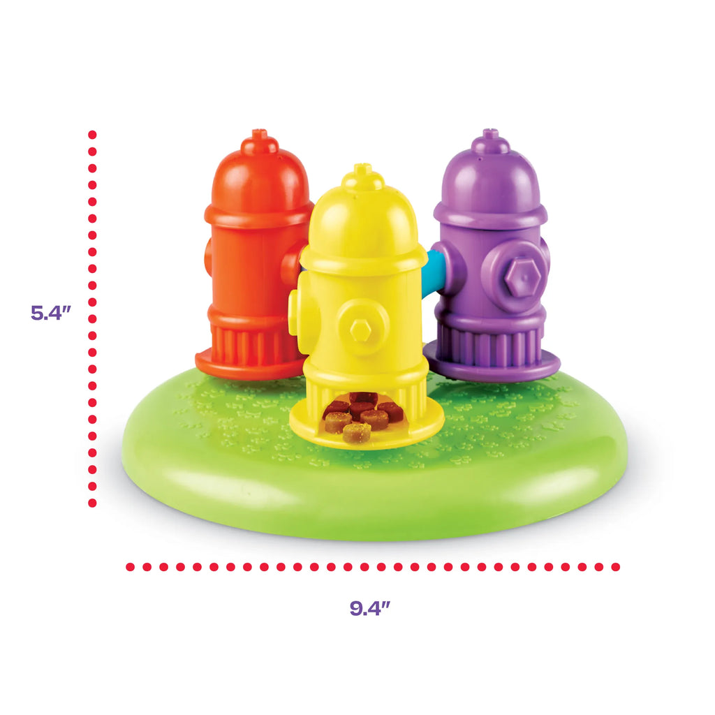 Spinning Hydrants dog treat puzzle enrichment toy Singapore by Brightkins - packaging