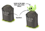 P.L.A.Y. Howling Haunts Halloween dog plush toy collection Singapore - size comparison