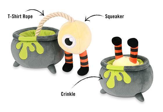 P.L.A.Y. Howling Haunts Halloween dog plush toy collection Singapore - features